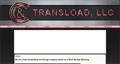 Desktop Screenshot of cctransload.com